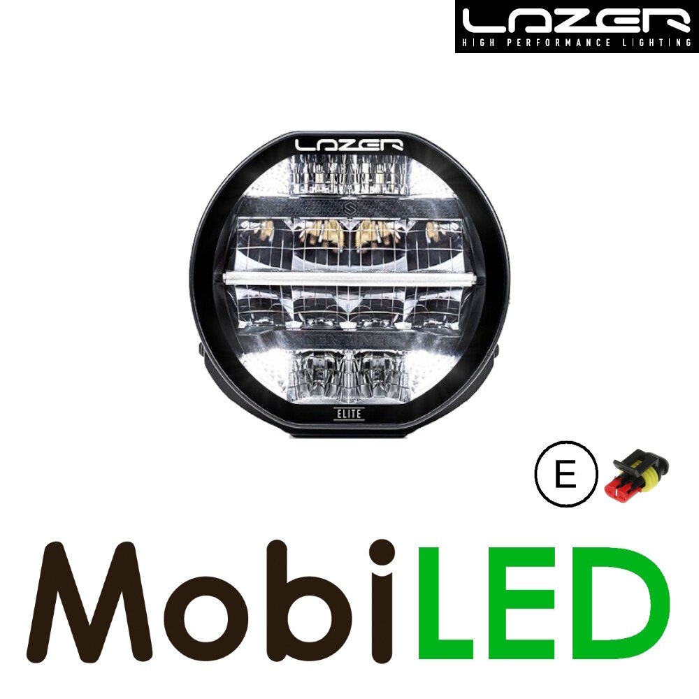 LAZER Lazer Sentinel Elite 7" 110 watts Black E-mark LAZER Lazer Sentinel Elite 7" 110 watts Black E-mark