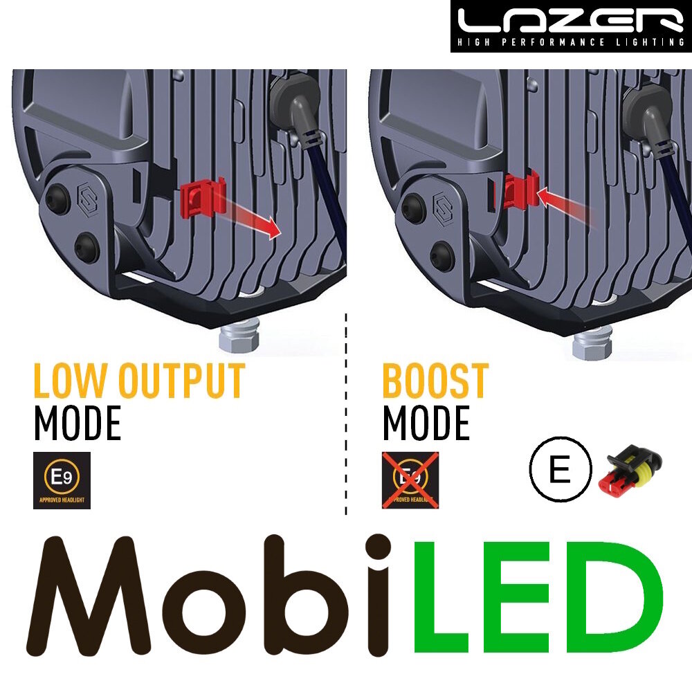 LAZER Lazer Sentinel Elite 7" 110 watts White E-mark LAZER Lazer Sentinel Elite 7" 110 watts White E-mark