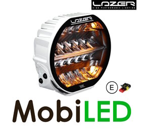 LAZER Sentinel Elite feu de position ambre/blanc 9 pouches blanc