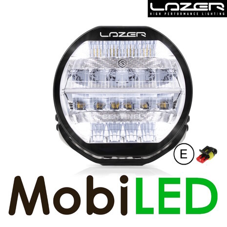 LAZER Lazer Sentinel verstraler standaard met positielicht Chroom 9" 87 watt E-keur