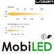 LAZER Lazer Sentinel verstraler standaard met positielicht Chroom 9" 87 watt E-keur