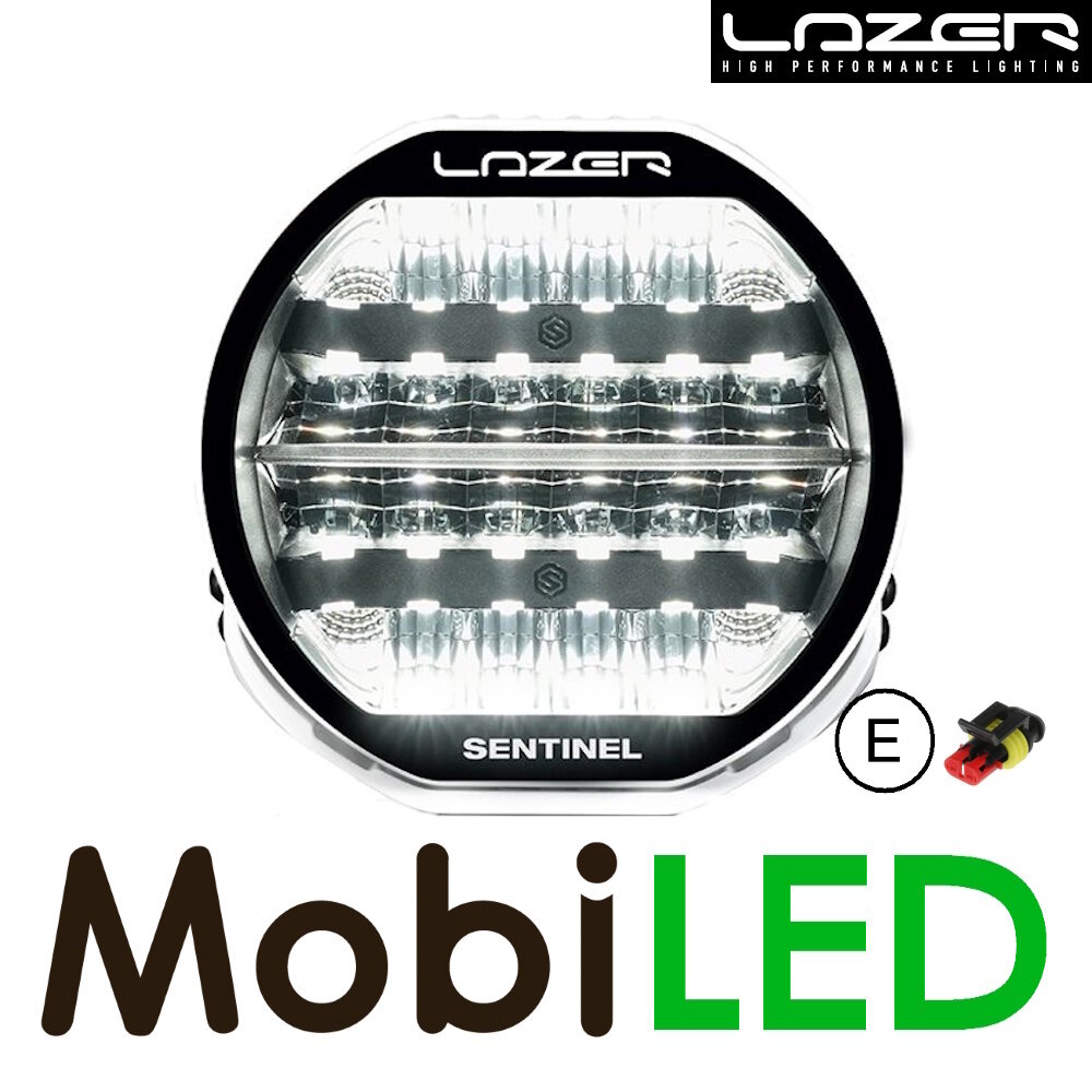 LAZER Lazer Sentinel Highline White 9 inch 130W E-mark LAZER Lazer Sentinel Highline White 9 inch 130W E-mark