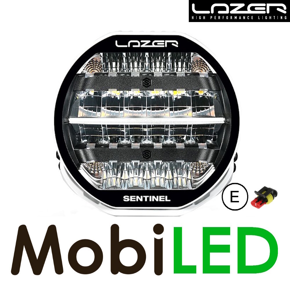 LAZER Lazer Sentinel Highline White 9 inch 130W E-mark LAZER Lazer Sentinel Highline White 9 inch 130W E-mark