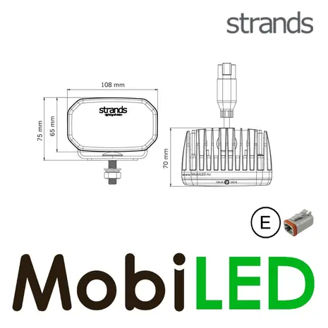 Strands Strands FOR9T Light Pod phare de conduite 4 pouces Strands Strands FOR9T Light Pod phare de conduite 4 pouces