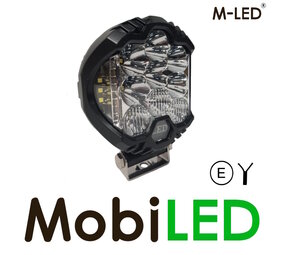 M-LED Baja combistraler wit positielicht 7 inch M-LED Baja combistraler wit positielicht 7 inch