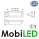 Hella Hella Projecteur large 6,2" 30 watts E-marque Hella Hella Projecteur large 6,2" 30 watts E-marque