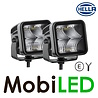 Hella Hella Projecteur à faisceau loin Cube Kit 3,2" 40 watts en saillie E-marque Hella Hella Projecteur à faisceau loin Cube Kit 3,2" 40 watts en saillie E-marque