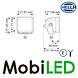 Hella Hella breedstraler Cube Kit 3.2" 40 watt opbouw E-keur