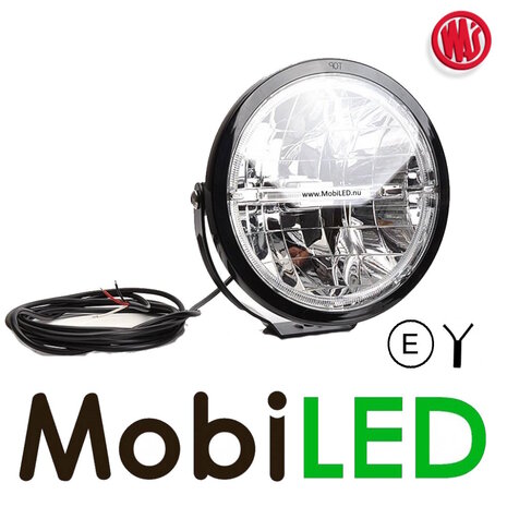 WAS WAS Projecteur loin 50W avec anneau E-marque WAS WAS Projecteur loin 50W avec anneau E-marque