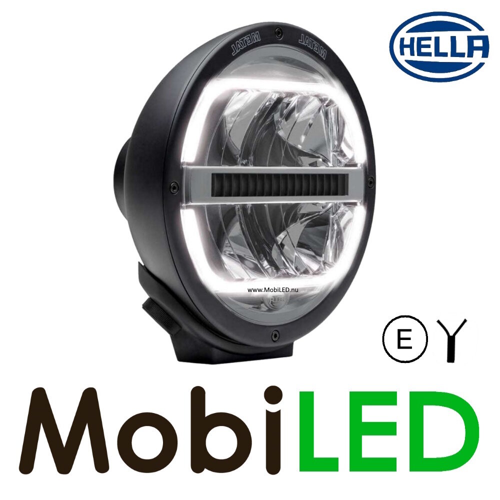 Hella Hella Luminator projecteur loin lampe de position métal E-marque Hella Hella Luminator projecteur loin lampe de position métal E-marque
