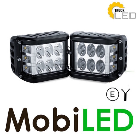 TruckLED Ensemble de tireurs latéraux 27 watts E-mark TruckLED Ensemble de tireurs latéraux 27 watts E-mark