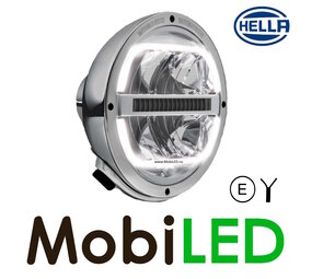 Hella Luminator chrome feu de position blanc 9 pouces Hella Luminator chrome feu de position blanc 9 pouces