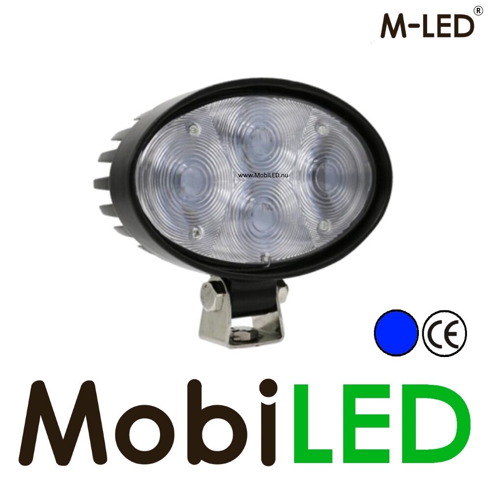 M-LED M-LED Blue spot veiligheidslamp heftruck 10-48 volt E-keur M-LED M-LED Blue spot veiligheidslamp heftruck 10-48 volt E-keur