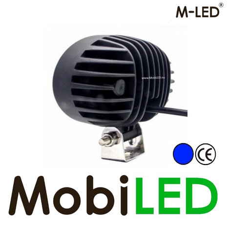 M-LED M-LED Blue spot veiligheidslamp heftruck 10-48 volt E-keur M-LED M-LED Blue spot veiligheidslamp heftruck 10-48 volt E-keur