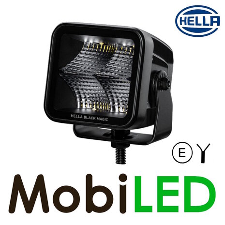 Hella Hella projecteur à faisceau large Cube Kit 2.7" 20 watts en saillie E-marque Hella Hella projecteur à faisceau large Cube Kit 2.7" 20 watts en saillie E-marque