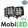 Hella Hella projecteur à faisceau large Cube Kit 2.7" 20 watts en saillie E-marque Hella Hella projecteur à faisceau large Cube Kit 2.7" 20 watts en saillie E-marque