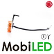 WAS WAS Zijmarkering multifunctionele lamp amber NEON look E-keur WAS WAS Zijmarkering multifunctionele lamp amber NEON look E-keur