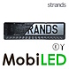 Strands Strands ledbar naadloos geïntegreerd in de kentekenplaathouder Strands Strands ledbar naadloos geïntegreerd in de kentekenplaathouder