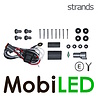 Strands Strands LED bar seamlessly integrated into the license plate holder Strands Strands LED bar seamlessly integrated into the license plate holder