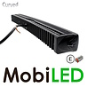 Flextra curved ledbar met wit, amber en rood positielicht 52cm Flextra curved ledbar met wit, amber en rood positielicht 52cm