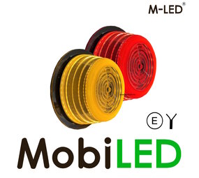 M-LED Deense lamp Halo rood/amber M-LED Deense lamp Halo rood/amber