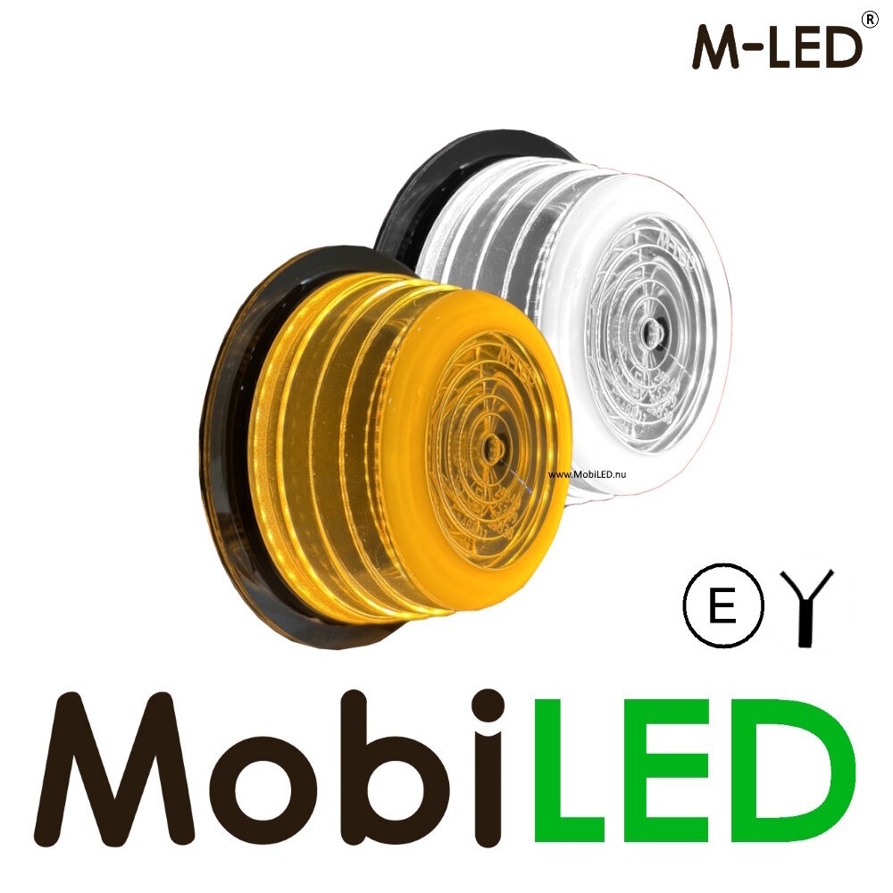 M-LED M-LED Deense lamp Halo wit/amber E-keur M-LED M-LED Deense lamp Halo wit/amber E-keur