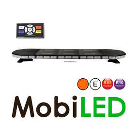 Barre flash 120 cm 168 watts avec feux de travail Barre flash 120 cm 168 watts avec feux de travail