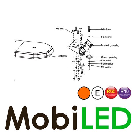 Flash Bar 1200 168 watts amber-white ECE R10-R65 Flash Bar 1200 168 watts amber-white ECE R10-R65