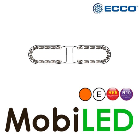 Ecco ECCO 13 série Barre flash 770 mm lentille ambre Ecco ECCO 13 série Barre flash 770 mm lentille ambre