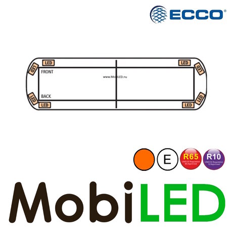 ECCO Série 12+ Barre flash 1219 mm 8 LED ECCO Série 12+ Barre flash 1219 mm 8 LED