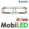 ECCO 12+ Serie Flitsbalk en traffic advisor 1372 mm 10 leds, 2 werklampen en achterlichten