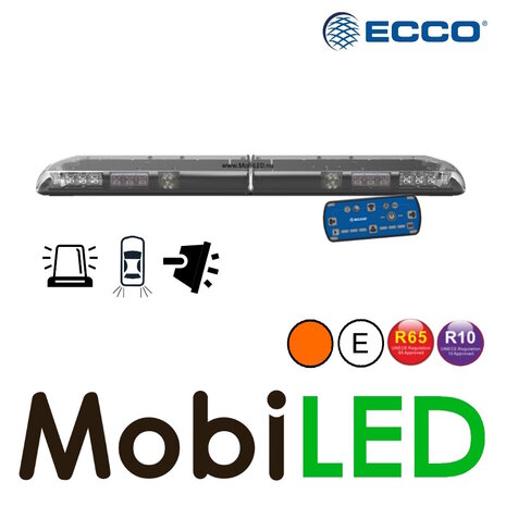 ECCO Série 12+ Barre flash 1219 mm 8 LED, 2 feux de travail et d'arrière ECCO Série 12+ Barre flash 1219 mm 8 LED, 2 feux de travail et d'arrière