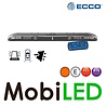 ECCO 12+ Serie Flash bar 1219 mm 8 LEDs, 2 work lights and tail lights