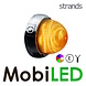 Strands Strands IZE LED Melon éclairage intérieur 6 modes de couleur E-marque Strands Strands IZE LED Melon éclairage intérieur 6 modes de couleur E-marque