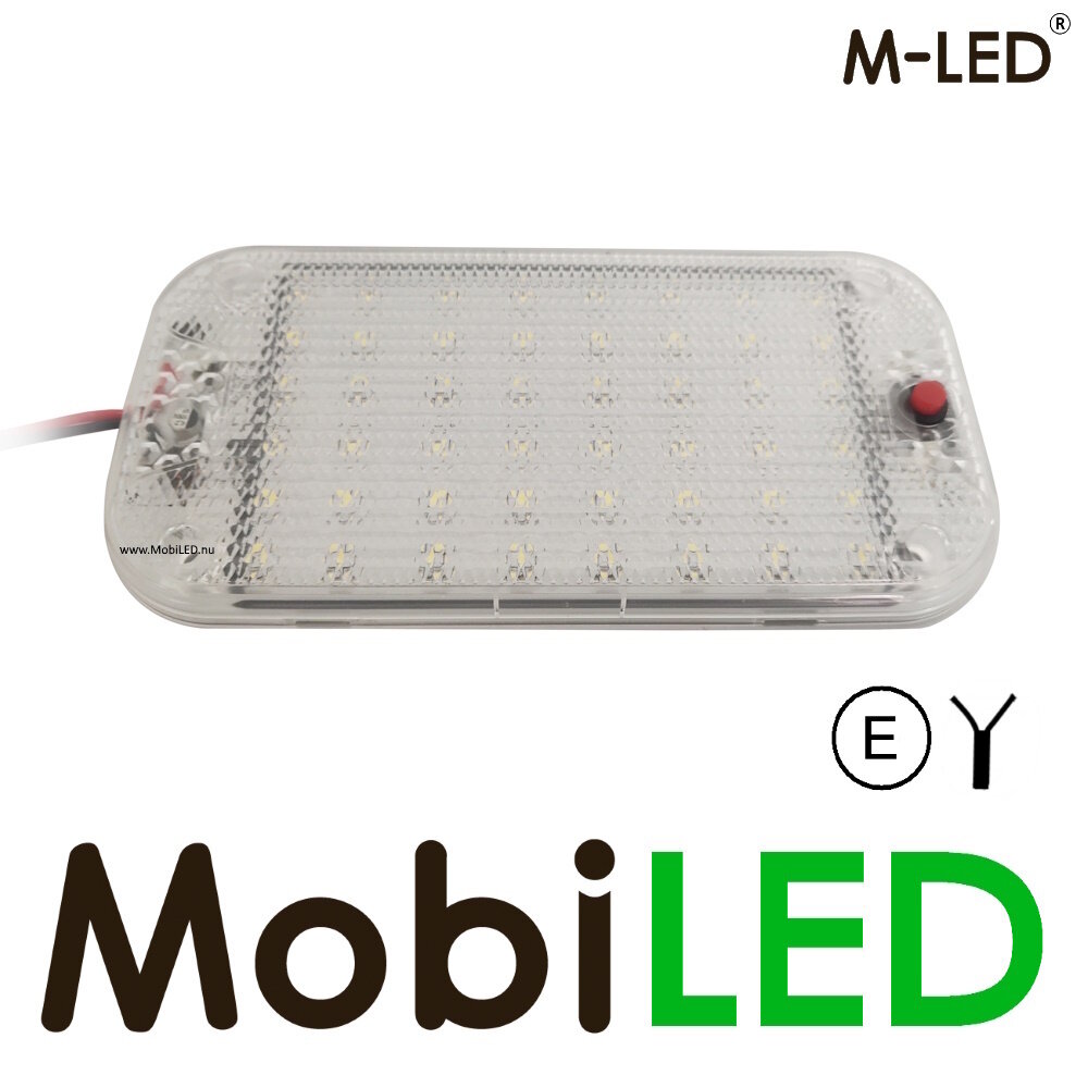 M-LED M-LED Interieurlamp 12-30 volt rechthoek E-keur M-LED M-LED Interieurlamp 12-30 volt rechthoek E-keur
