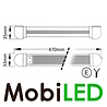 Tiltable aluminum interior lighting 470mm 12-24 volts Tiltable aluminum interior lighting 470mm 12-24 volts