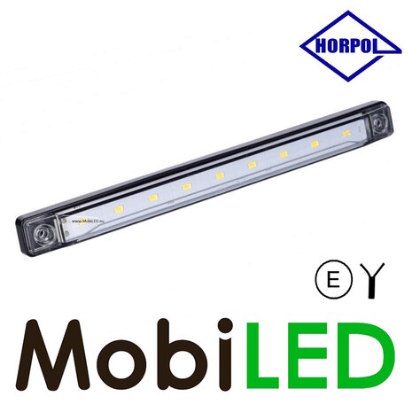 HORPOL Horpol Éclairage intérieur clair 12-24 volts blanc 200 lumens E-marque HORPOL Horpol Éclairage intérieur clair 12-24 volts blanc 200 lumens E-marque