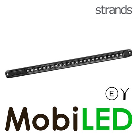 Strands Strands Unity Bande lumineuse intérieure 281 mm Ambre 12-24 volts E-marque Strands Strands Unity Bande lumineuse intérieure 281 mm Ambre 12-24 volts E-marque