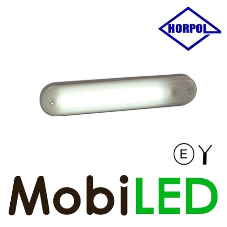 HORPOL Horpol Éclairage intérieur opale blanc 12-24 volts avec interrupteur E-keur HORPOL Horpol Éclairage intérieur opale blanc 12-24 volts avec interrupteur E-keur