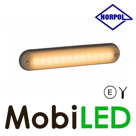 HORPOL Horpol Interieurverlichting opaal warm-wit 12-24 volt zonder schakelaar E-keur HORPOL Horpol Interieurverlichting opaal warm-wit 12-24 volt zonder schakelaar E-keur