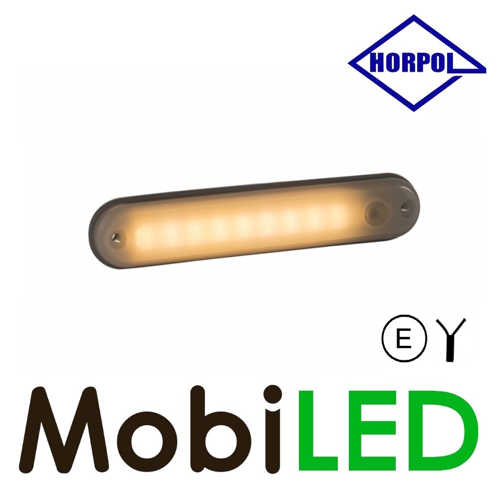 HORPOL Horpol Interieurverlichting opaal warm-wit 12-24 volt met schakelaar E-keur HORPOL Horpol Interieurverlichting opaal warm-wit 12-24 volt met schakelaar E-keur