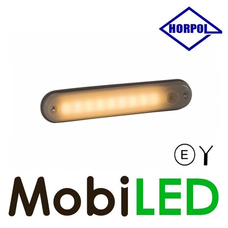 HORPOL Horpol Interieurverlichting opaal warm-wit 12-24 volt met schakelaar E-keur HORPOL Horpol Interieurverlichting opaal warm-wit 12-24 volt met schakelaar E-keur