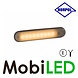 HORPOL Horpol Éclairage intérieur opale blanc chaud 12-24 volts avec interrupteur E-marque HORPOL Horpol Éclairage intérieur opale blanc chaud 12-24 volts avec interrupteur E-marque