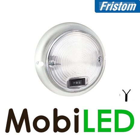 Fristom Fristom Interior lighting with switch white 12-36 volts Fristom Fristom Interior lighting with switch white 12-36 volts
