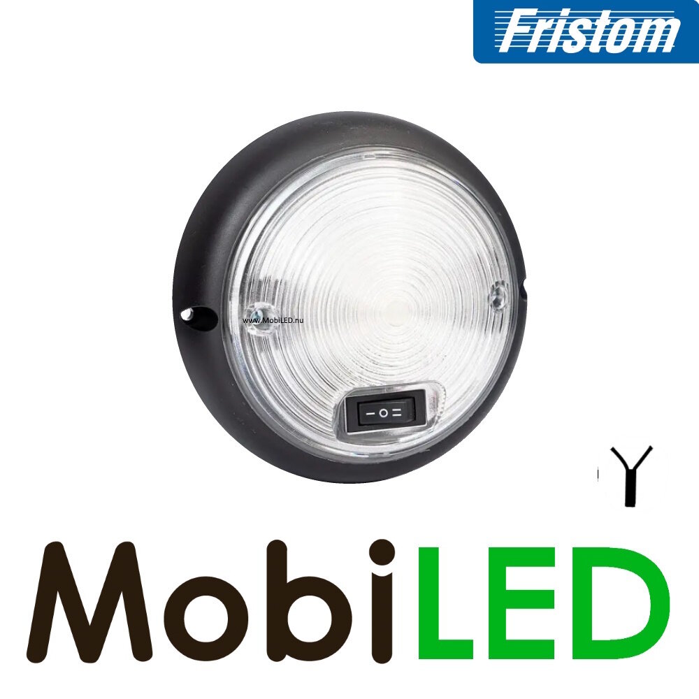 Fristom Fristom Éclairage intérieur avec interrupteur noir 12-36 volts Fristom Fristom Éclairage intérieur avec interrupteur noir 12-36 volts