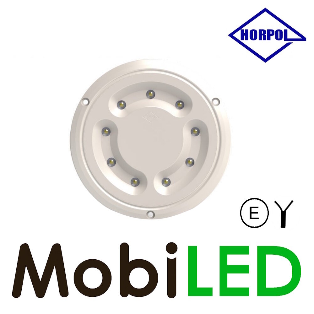 HORPOL Horpol Interior lighting round without switch 12-24 volts E-mark