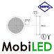 HORPOL Horpol Mini interior lighting round 58mm 12 volts white E-mark HORPOL Horpol Mini interior lighting round 58mm 12 volts white E-mark