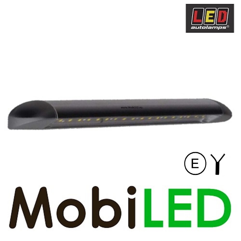 LED autolamps Interior lighting 260mm 12 volts black E-mark LED autolamps Interior lighting 260mm 12 volts black E-mark