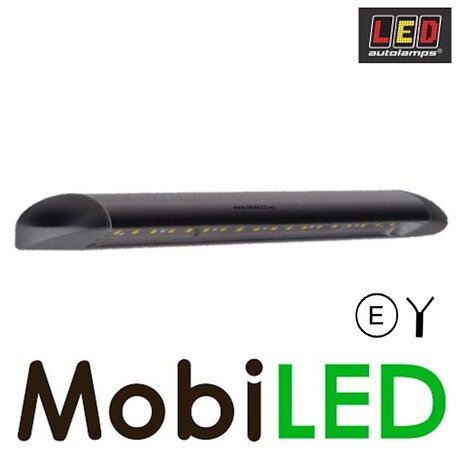 LED autolamps Interior lighting 450mm 12 volts black E-mark LED autolamps Interior lighting 450mm 12 volts black E-mark