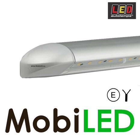 LED autolamps Indoor lighting silver 450mm 24 volts E-mark LED autolamps Indoor lighting silver 450mm 24 volts E-mark